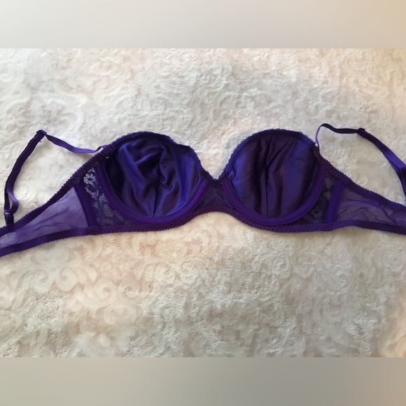 Deep Purple lace bra - Picture 3 of 6
